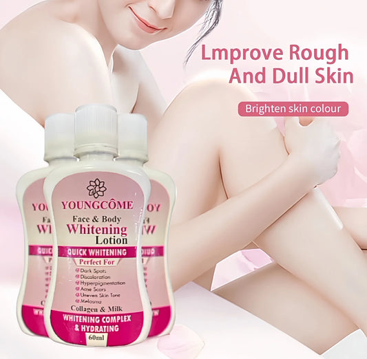 YOUNGCOME 60ml Face Body Whitening Lotion Underarm Brightening Private Underarm Body Cream