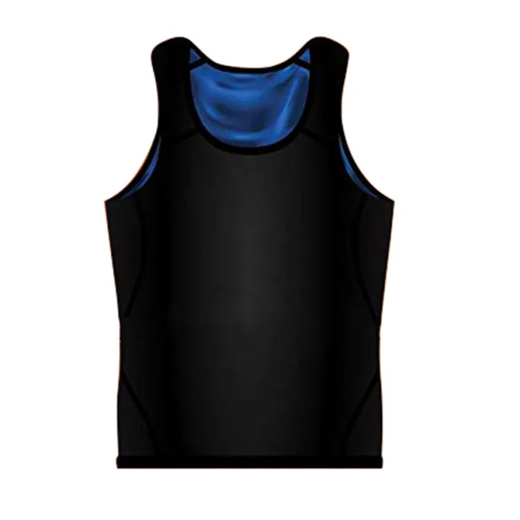 Men Sweat Shaper Polymer Vest- Instantly Shapes And Slims