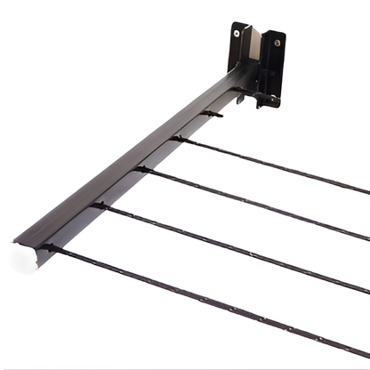 Cloth Drying Stand (24 Inches) with Free Rope Foldable Wall Mounted Heavy