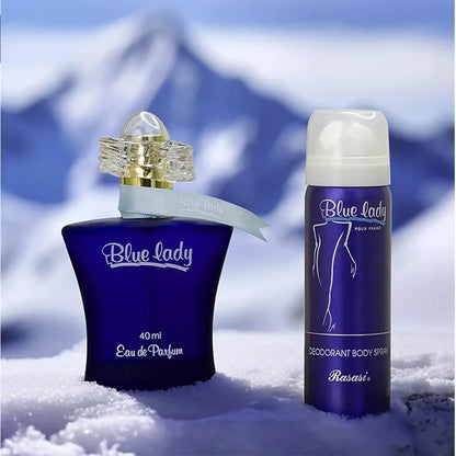 Combo Pack Blue Lady sellon Perfume &amp; Deo Spray 40ml Perfume