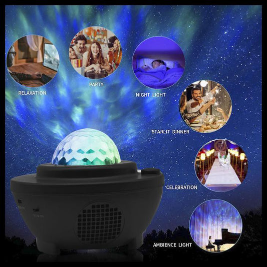 Starry Projector Light Galaxy Seen for Kids, LED Star Projector Star Lights