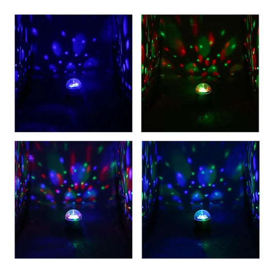 Colorful Lights Bluetooth Speaker Projection Lamp Small Speaker Large Volume Dynamic Night
