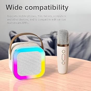 K12 Wireless Audio Microphone Bluetooth Speaker Portable Stereo Speaker Bluetooth Speaker Karaoke