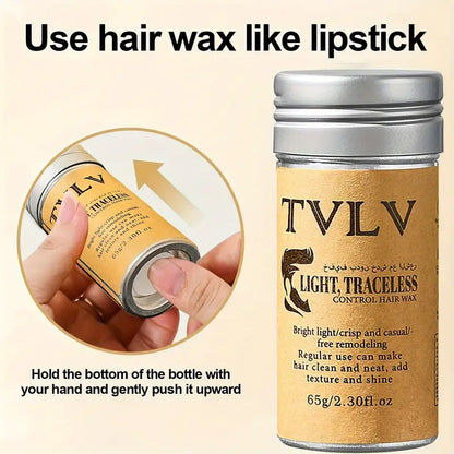 TVLV Hair Wax Stick Broken Hair Finishing Styling Stick for Broken Hair,