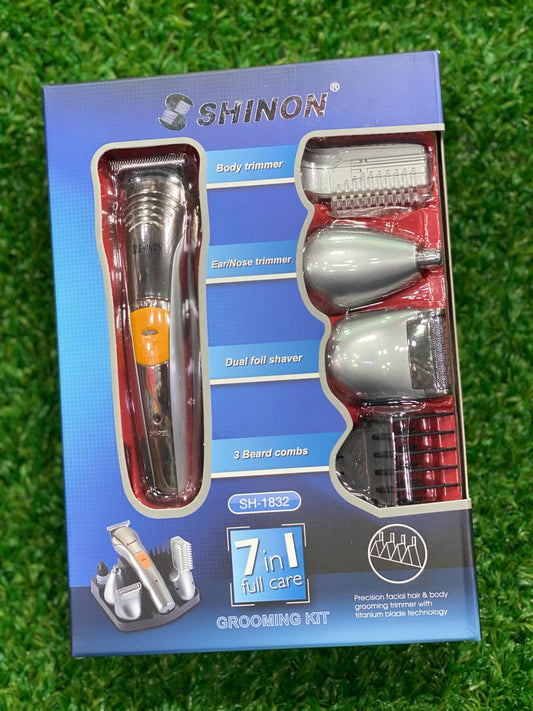 Professional Hair Cutting Trimming Clippers Beard Ear Nose 7 in 1 |