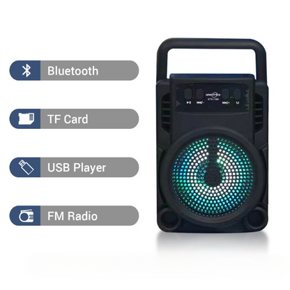 GTS-1360 Wireless Speaker Bluetooth Rechargeable Speaker Portable Wireless Mini 3 Inch Mini
