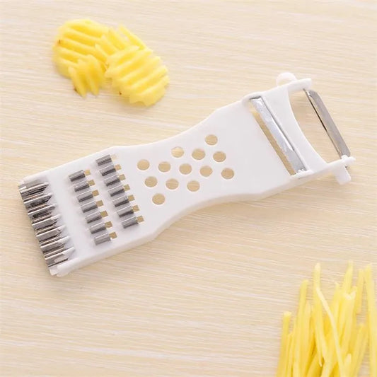 Multipurpose Vegetable Fruit Cutter Metal Scraper Fruit Grater Potato Carrot Cucumber Slicer