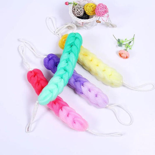 Rub Back Belt Bathroom Tools New Cleaning The Back Twist Bath Sponge