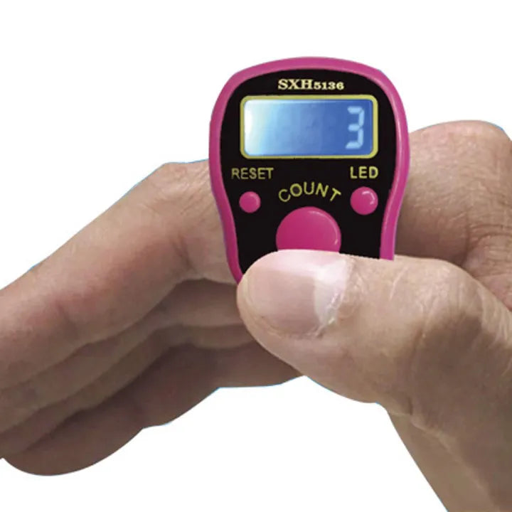 SXH Original Finger Counter with LED - Counts ( Tasbeeh / Digital