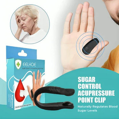 Sugar Control LI4 Acupressure Point Clip Wearable Supporting Acupressure Relaxation, Stress