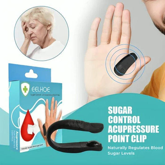 Sugar Control LI4 Acupressure Point Clip Wearable Supporting Acupressure Relaxation, Stress