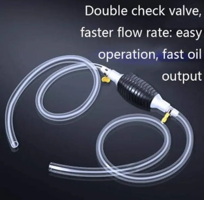 Multipurpose Liquid Transfer Pump | Portable Manual Oil, Water, Fuel Hand Transfer