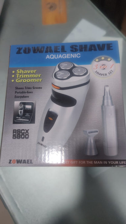 ZOWAEL RSCX 5800 Aquagenic Shaver, Trimmer &amp; Groomer