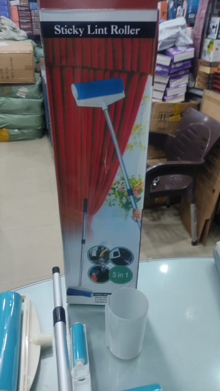 Roller Dog Cat Hair Remover - Reusable Sticky Washable Pet Hair Roller