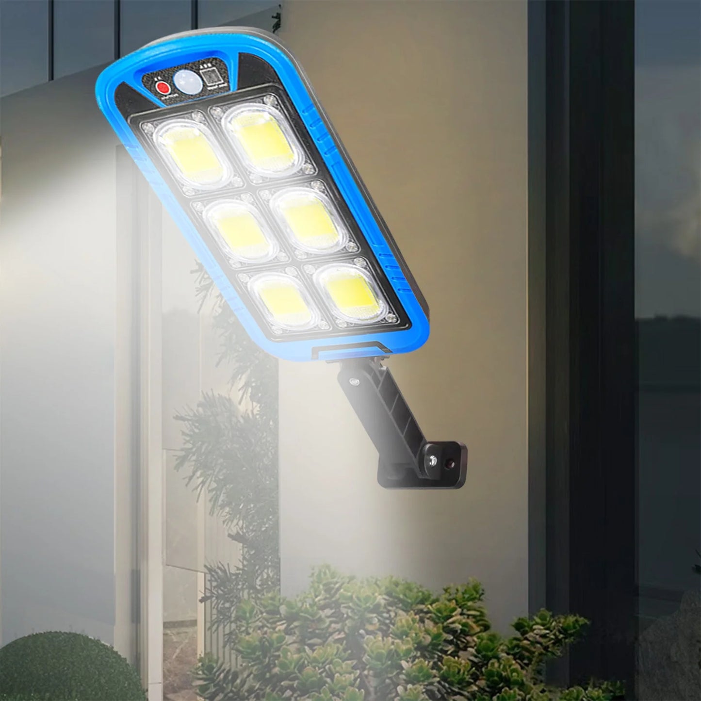 Solar Street COB Light With Sensor ZB-150B | Motion Sensor Security Streetlights