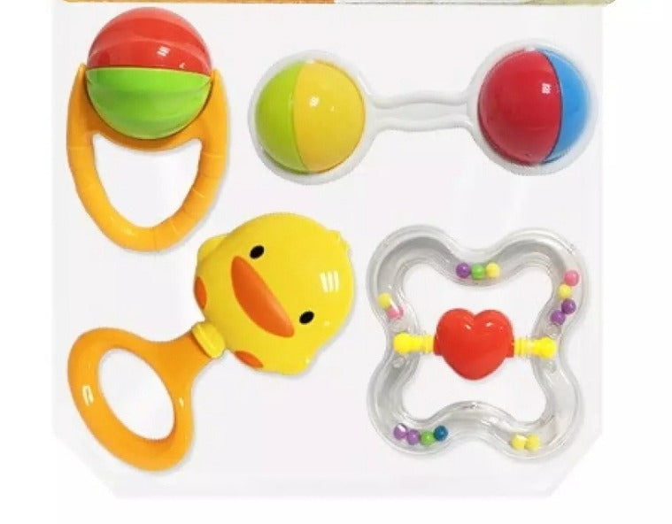 My Baby Rattles Set Newborn Hand Bells Baby Toys 0-12 Months (