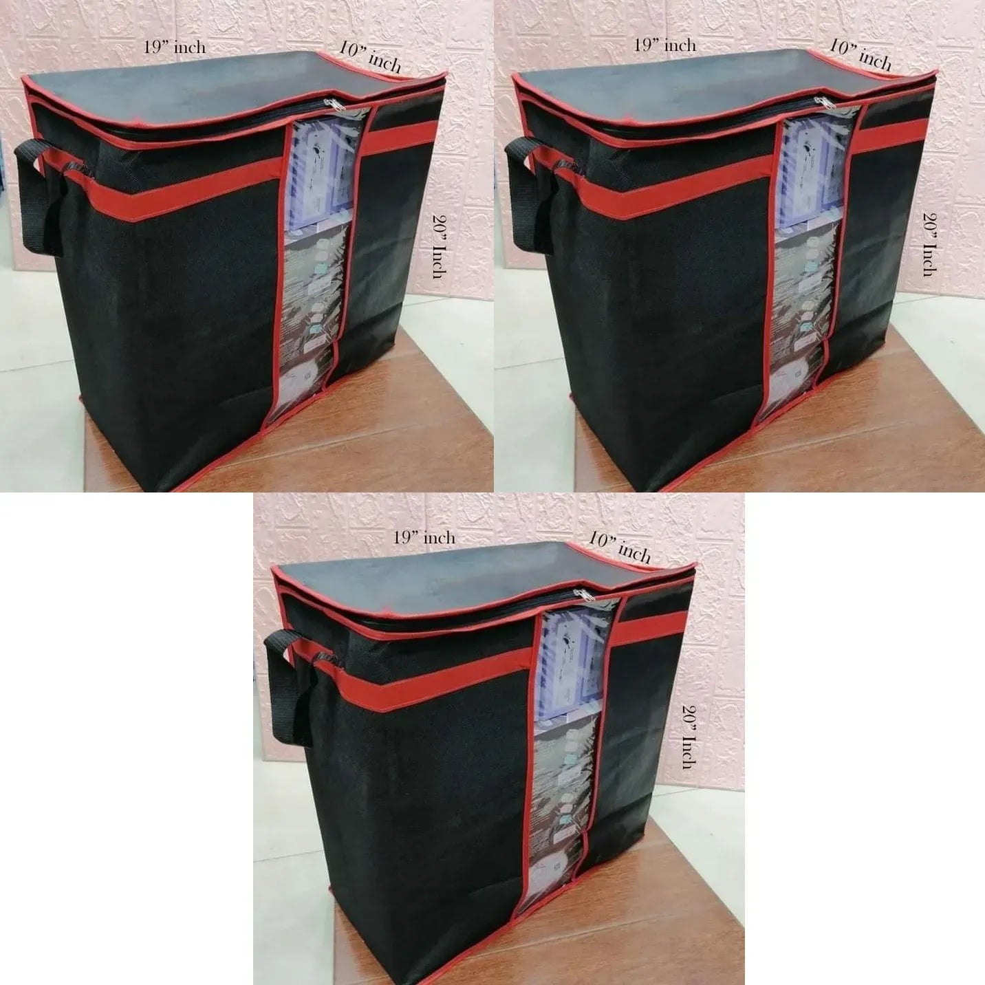 LARGE Storage Bag organizers [Pack of 1, 2,3 &amp; 4] | Clothes