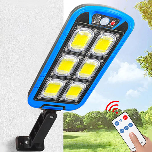 Solar Street COB Light With Sensor ZB-150B | Motion Sensor Security Streetlights