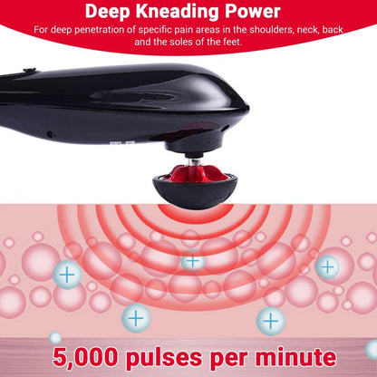 Blue idea Rechargeable Cordless Massager with different heads | Deep Massager for