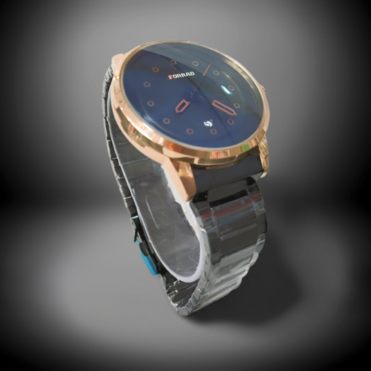 FORRAD Men’s Watch with Stainless Steel Strap Date Function Analog Display - 