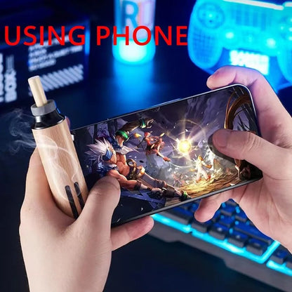 Mokshith Portable Mini Cigarette Ashtray Handheld, Easy to Clean, Compact Design - CheckNpays