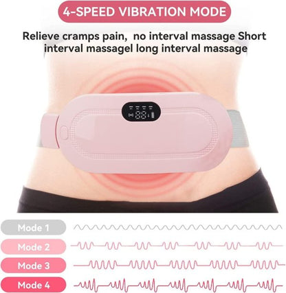 Heating Pad women Period Pain Cramp Relief Belt -Portable Menstrual Heating Pad,