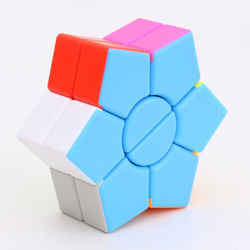 Jiehui Flower Cube Artistic Floral-Themed Puzzle Cube with Intricate Design and