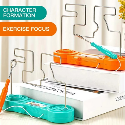 Bump Maze, Montessori Toy Electric Wire Maze Roller Game Touch Maze Puzzle