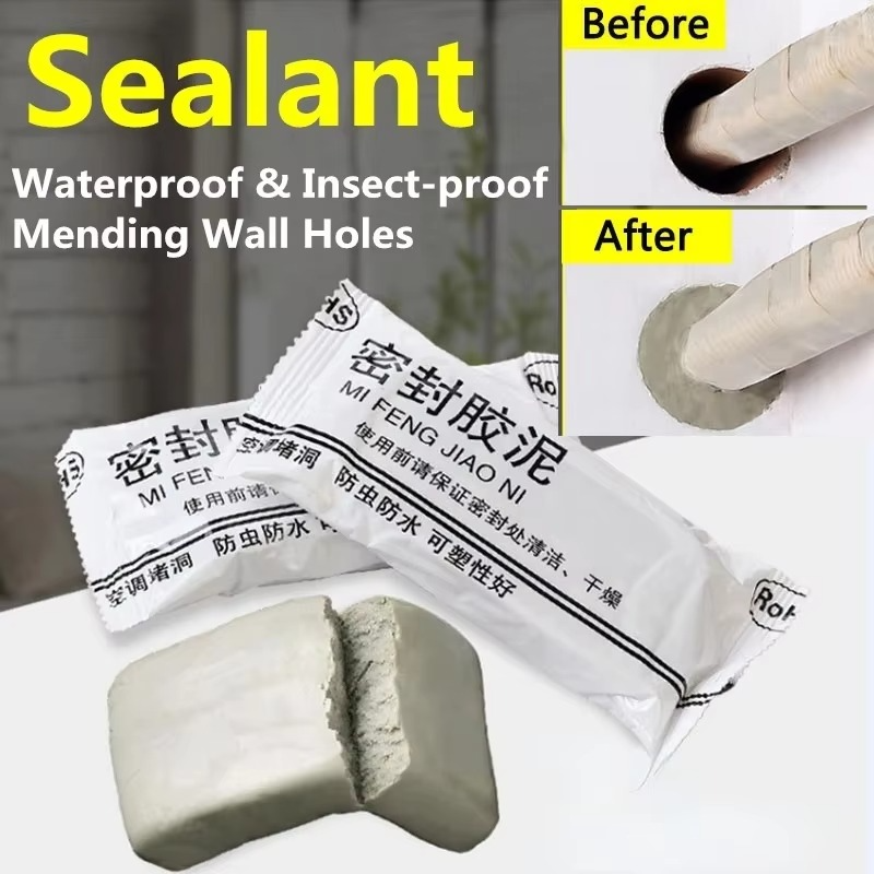 Wall Hole Sealant Strong Adhesive Diy Sealant Clay Air Conditioning Hole Repair