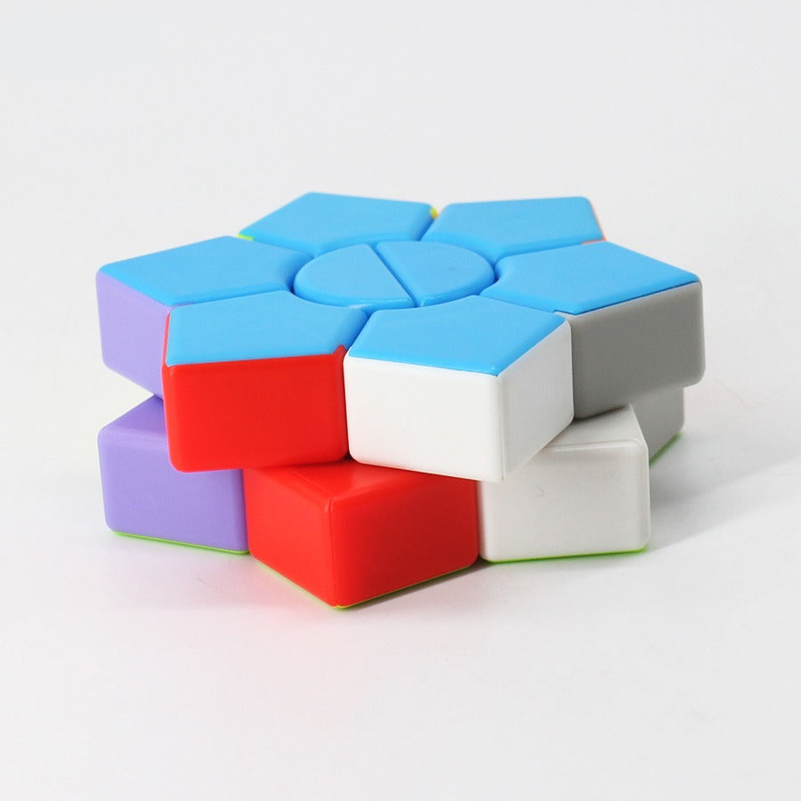 Jiehui Flower Cube Artistic Floral-Themed Puzzle Cube with Intricate Design and