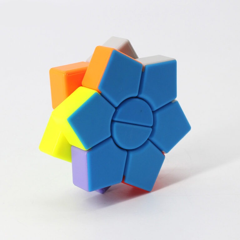 Jiehui Flower Cube Artistic Floral-Themed Puzzle Cube with Intricate Design and