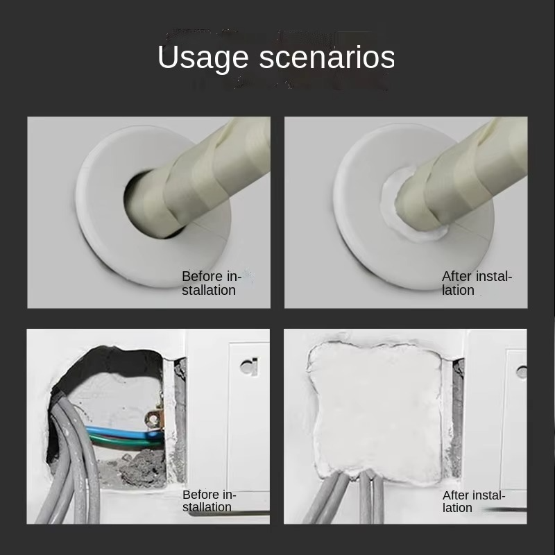 Wall Hole Sealant Strong Adhesive Diy Sealant Clay Air Conditioning Hole Repair