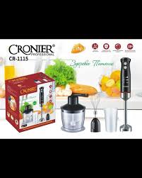 RASSIAN LOT Cronier 5-in-1 Hand Blender Set Multifunctional Chopper, Blender, Whisk