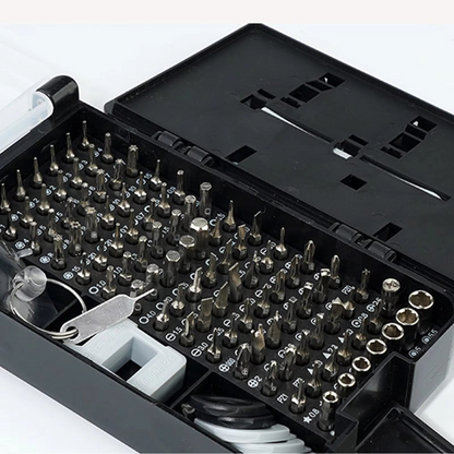 115-in-1 Precision Magnetic Screwdriver Set Stainless Steel Flat Head Repair Tool