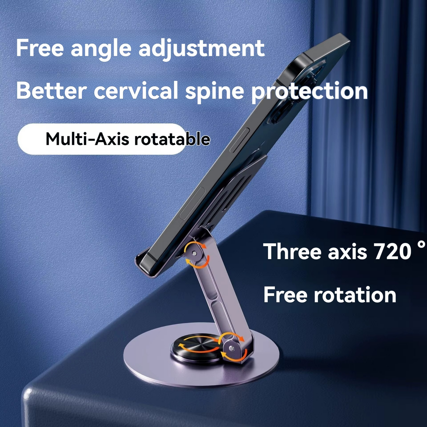 Mobile Stand - Mobile Phone Holder Broadcast Mobile Phone Holder 360 Degree