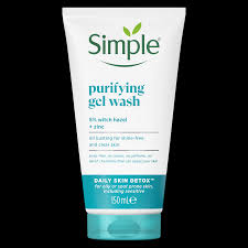 Simple Daily Skin Detox Purifying Gel Facial Wash 150ml