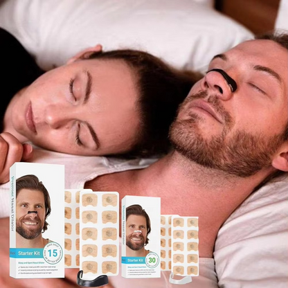 Sleep-co Magnetic Nose Strips Nasal Dilator Starter Kit Next-Gen Breath In