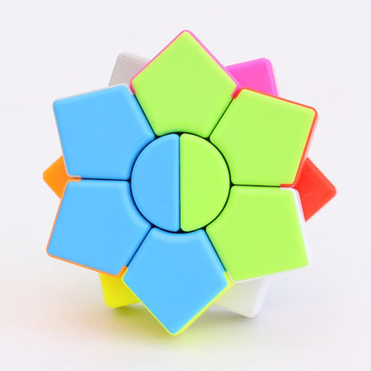 Jiehui Flower Cube Artistic Floral-Themed Puzzle Cube with Intricate Design and