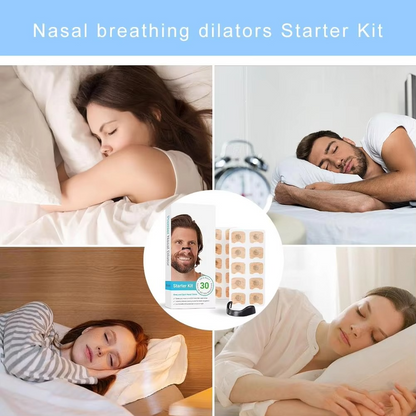 Sleep-co Magnetic Nose Strips Nasal Dilator Starter Kit Next-Gen Breath In