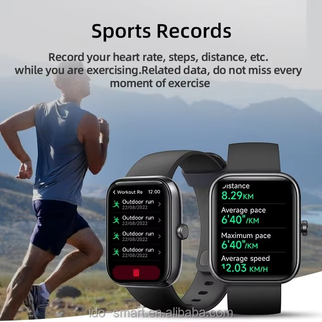 H20 Smartwatch Made in Dubai Waterproof Fitness Tracker with Heart Rate