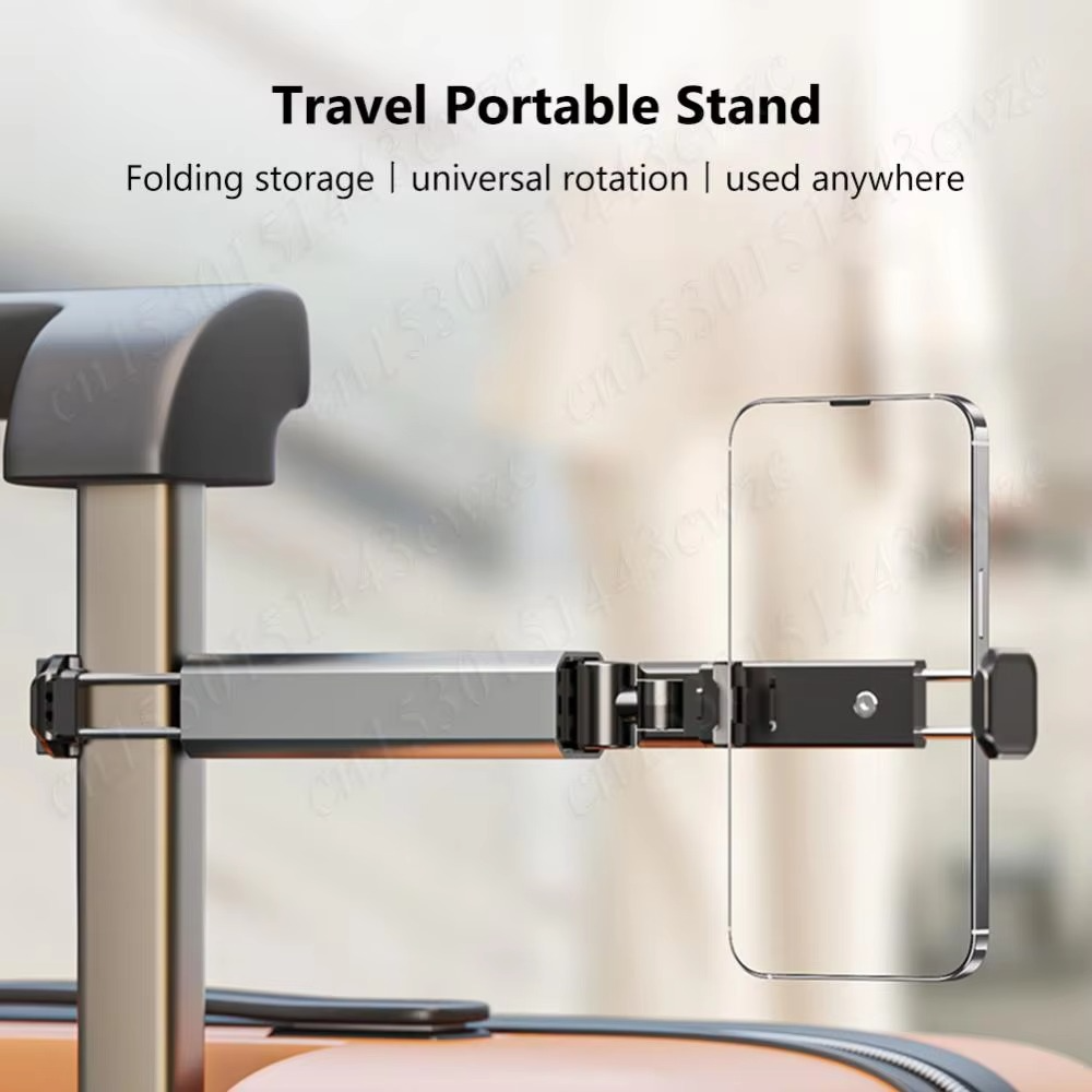 Universal Phone Holder Travel Essentials Flexible 360 Degree Rotation Hands-Free Airplane Phone