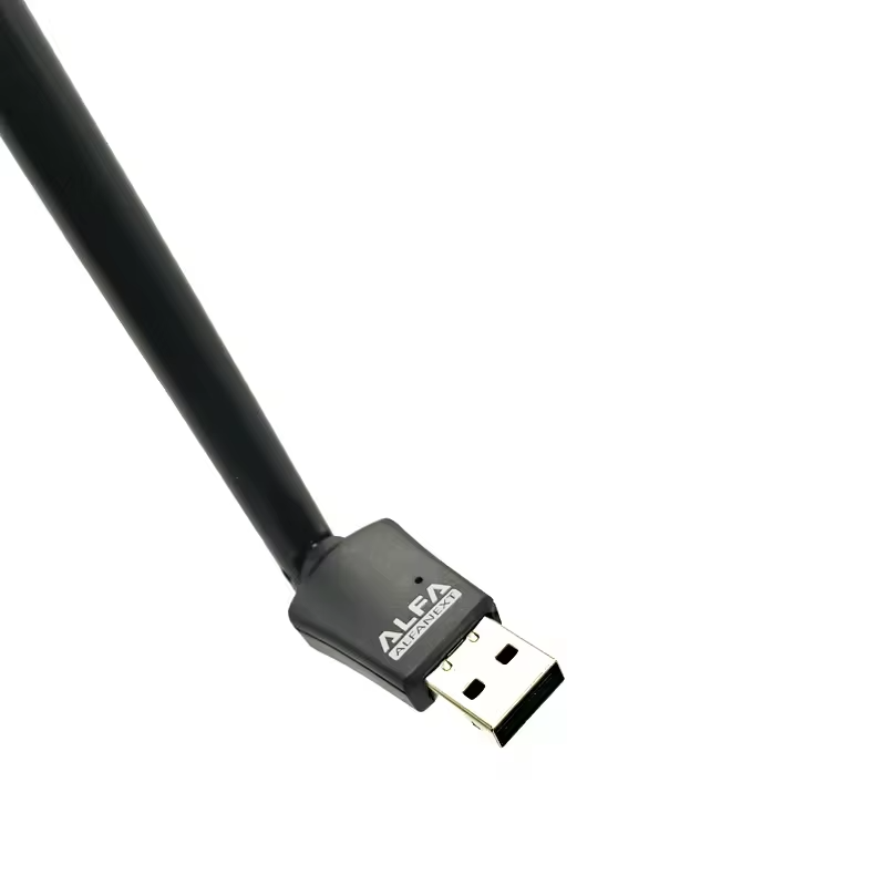 UW11 Alfa Net Wireless-N USB WiFi Adapter with Antenna | 2.4GHz 150/300Mbps