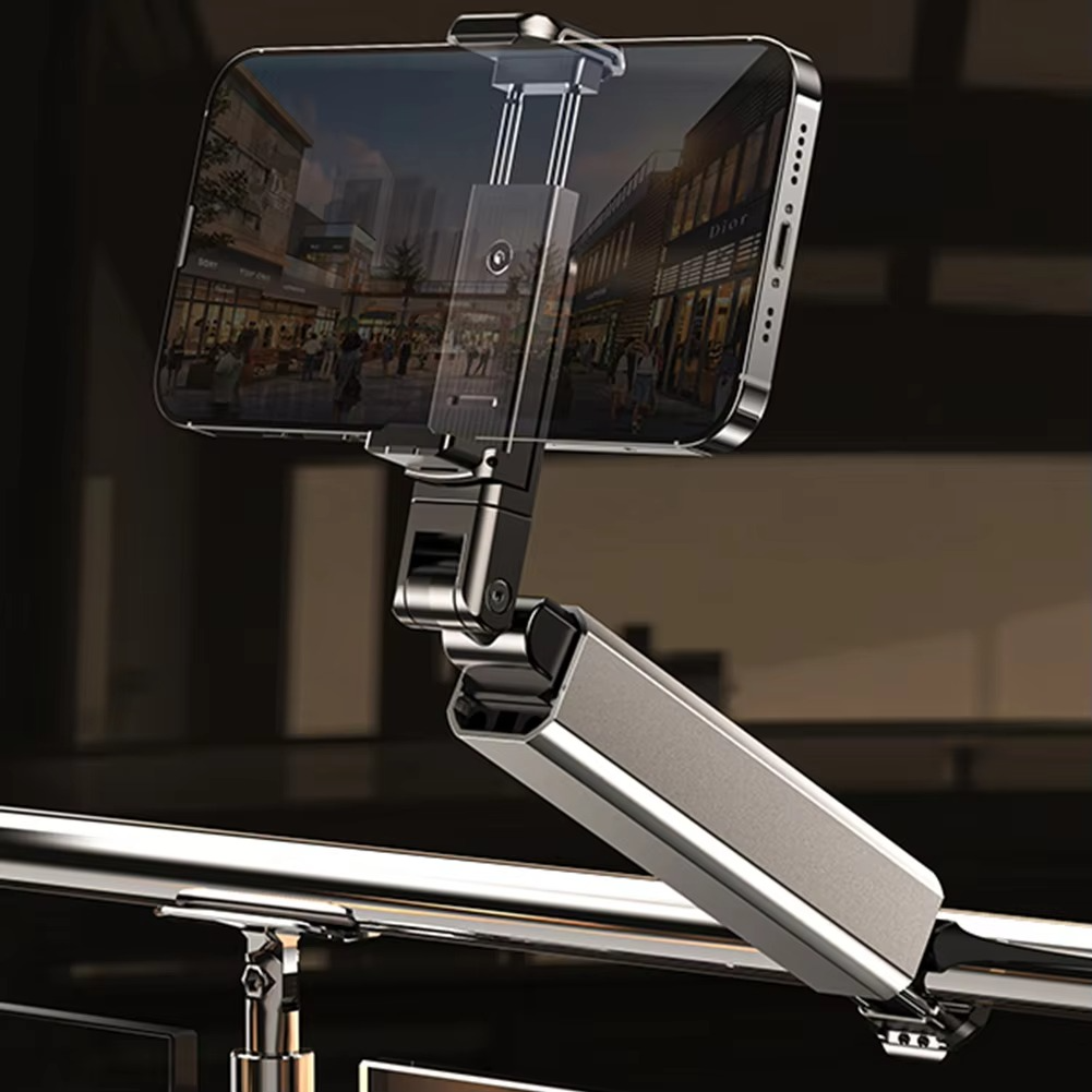 Universal Phone Holder Travel Essentials Flexible 360 Degree Rotation Hands-Free Airplane Phone