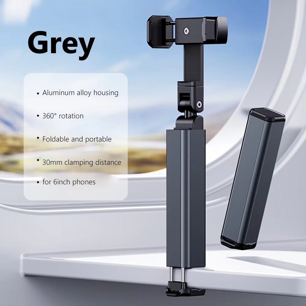 Universal Phone Holder Travel Essentials Flexible 360 Degree Rotation Hands-Free Airplane Phone