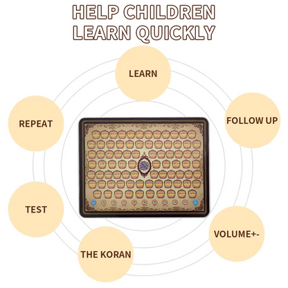 Arabic Learning Machine With Box | Arabic language teaching tablet for children