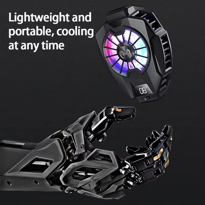 MEMO DL05 Portable Semiconductor Phone Cooler Fan Multi-Function Gaming Cooling Device