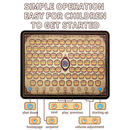 Arabic Learning Machine With Box | Arabic language teaching tablet for children