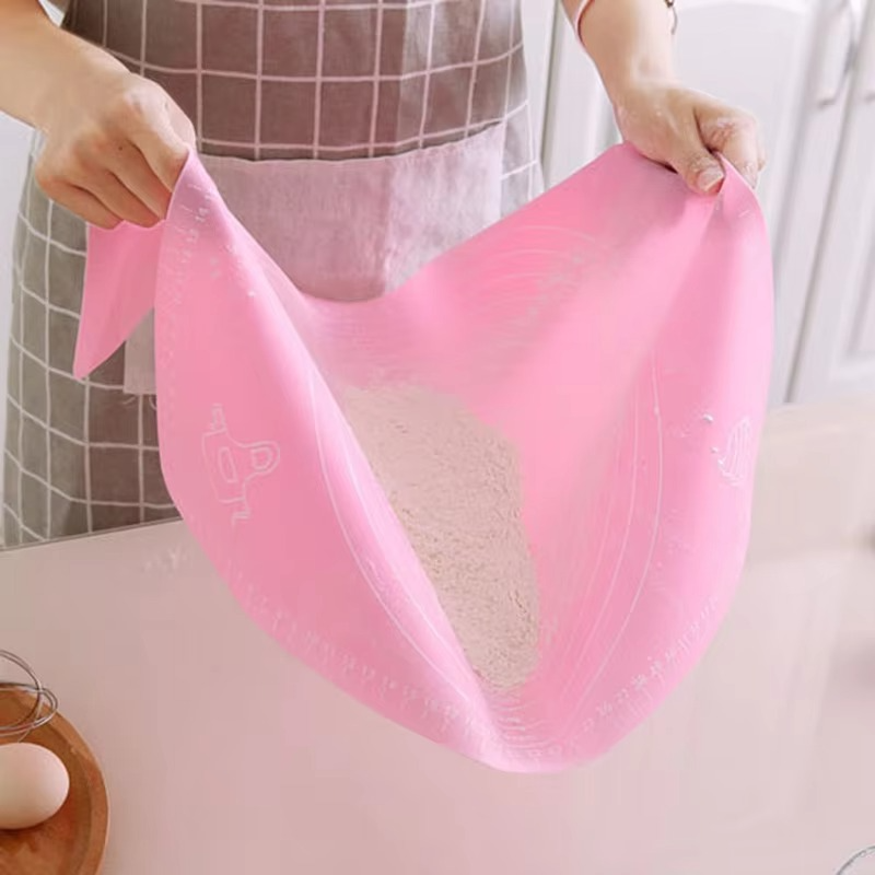 Non-Stick Silicone Baking roti Mat large size With Measurements Heat Resistant Cookie
