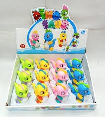 Dinosaur Windup Toy - Mini Dinosaur Dinky Toy Cute Cartoon-Style Dino