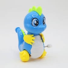Dinosaur Windup Toy - Mini Dinosaur Dinky Toy Cute Cartoon-Style Dino